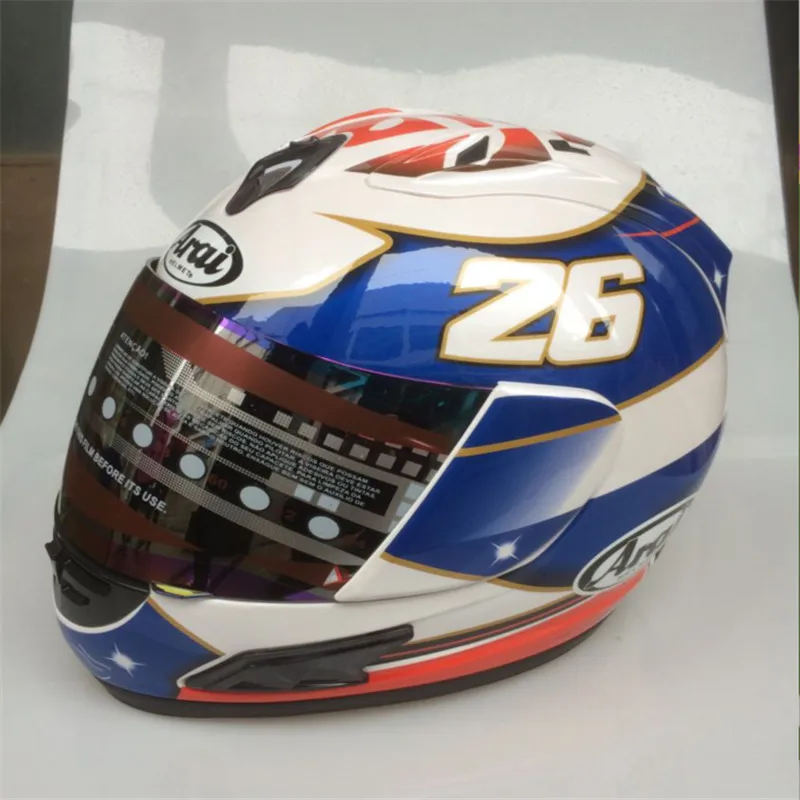 

ARAI RX-7X New LE Helmet Motorcycle Helmet RX-7 EU/ CORSAIR-X US IOM TT Full Face Motocoss Racing Helmet Isle of Man