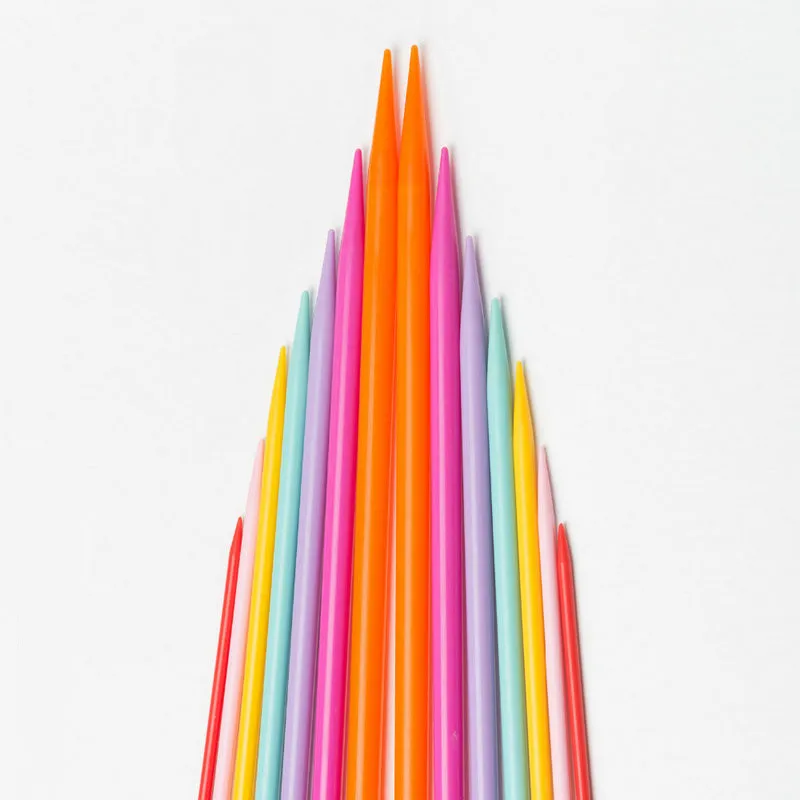 

4.0mm-10.0mm Size to Choose Needles 25CM DIY Crochet Hook Knitting Needles Multicolor Soft Plastic Grip Handle Weave Craft Tool