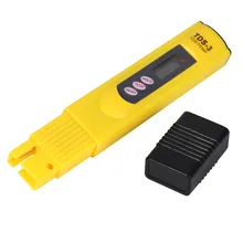 VBESTLIFE 1 Pcs Digital LCD Water Quality Testing Pen Purity Filter TDS Meter Tester 0-9990 PPM Temp Portable Yellow(China)