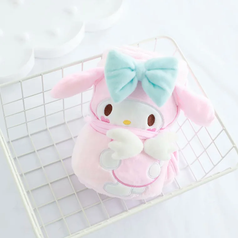 Мультяшная Мелодия Cinnamoroll вращающееся одеяло мягкая подушка плюшевое теплое для