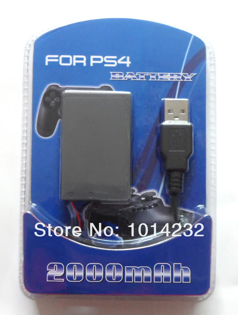 High Capacity Battery for Sony PlayStation PS4 wireless Controller/free