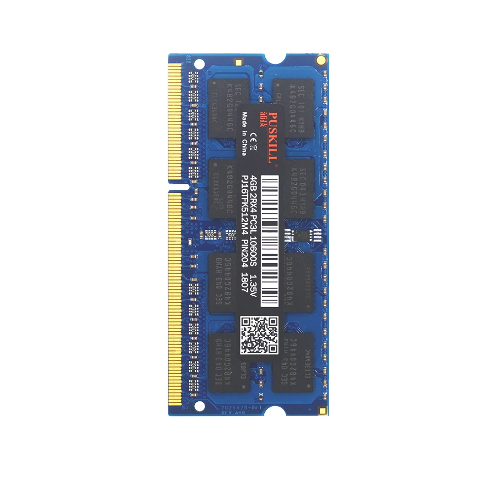 Ноутбук памяти DDR3 4 Гб 1333 МГц PC3L 204pin 1,35 V без ecc ram