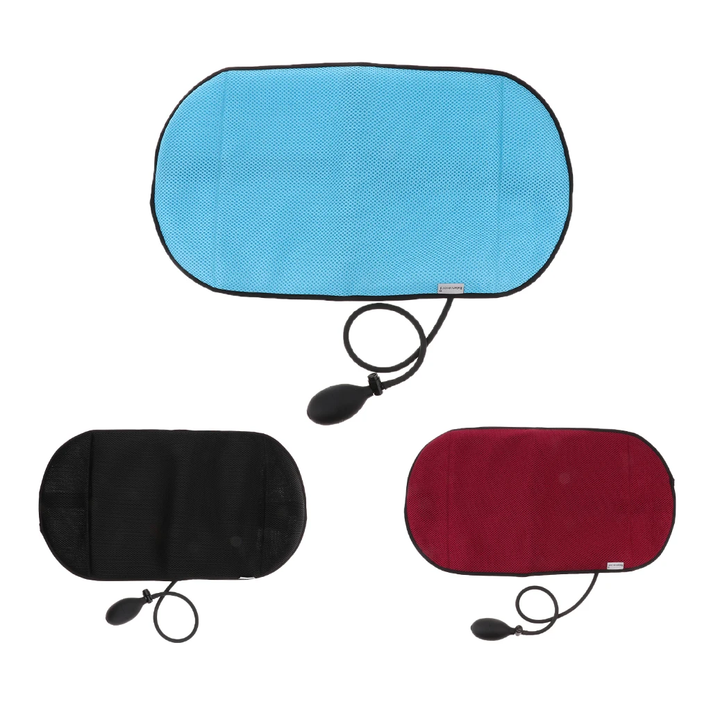 Breathable Air Inflatable Everlasting Comfort Back Cushion - Lumbar Support Pillow for Home, Office, Car Chair