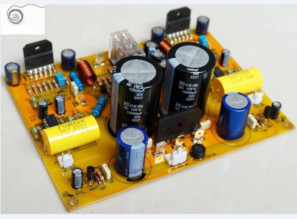 

TL-0303 LM3886 2.0 power amplifier finished board