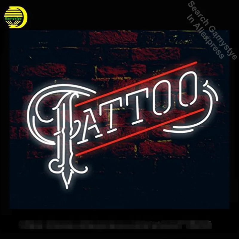 Us 113 1 22 Off Tattoo Neon Signs Custom Handmade Real Gl Beer Bar Light Logo Lights Art Lamps Vintage In Us 113 1 22 Off Tattoo Neon Signs Custom Handmade Real Gl Beer Bar Light Logo Lights Art Lamps Vintage In