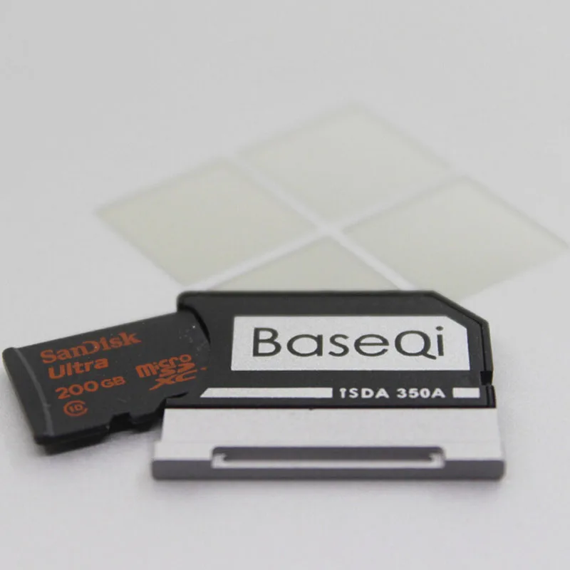 BASEQI Алюминиевый адаптер карты MiniDrive Micro SD для Microsoft Surface Book 13 5 дюйма/Surface Book2