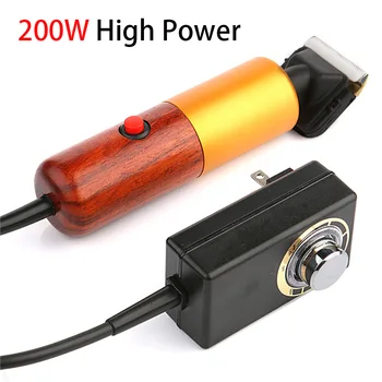 

Professional 200W High Power Pet Hair Trimmer Dog Cutter Cat Haircut Grooming Kit Dogs Clipper Shaver Machine For Horse Animals