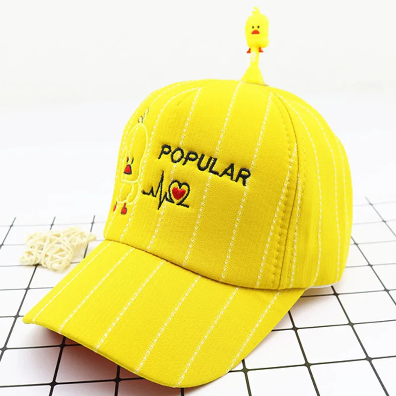 Новые кепки для девочек и мальчиков, регулируемые детские шапки для девочек, летние хлопковые бейсболки в стиле хип-хоп, Детские бейсболки