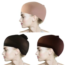 2 шт сетка для волос парик крышка сетки для волос укладчик париков Hairnet Snood бесклеевая шапка парик эластичная растягивающаяся сеть для волос ty