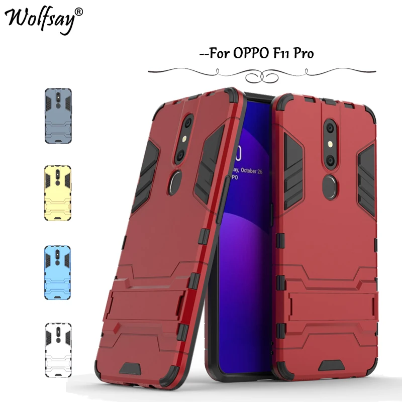 Чехол OPPO F11 Pro роскошный резиновый тонкий жесткий чехол для телефона из ПК