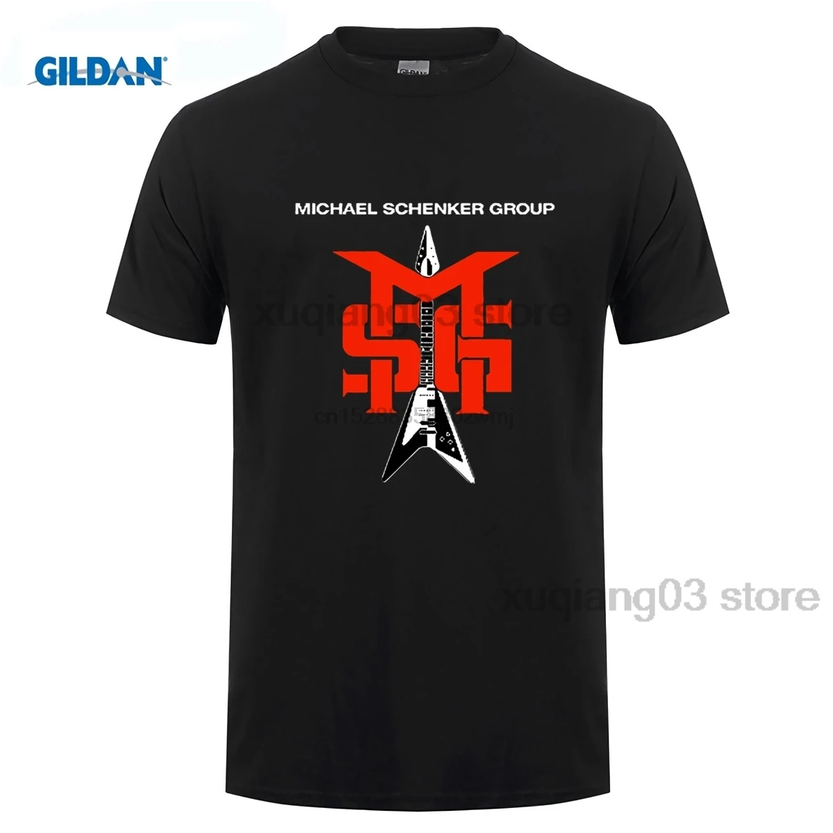 

Michael Schenker Groep Msg Jazz Mannen O Hals Katoenen T-shirt