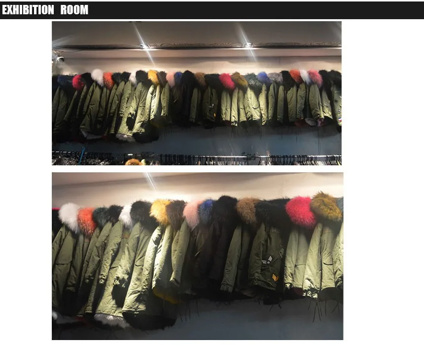 Hot 2016 Fashion high quality multi light colorful fox fur parka winter outerwear Mr Mrs real fur parka coats bubble coat women