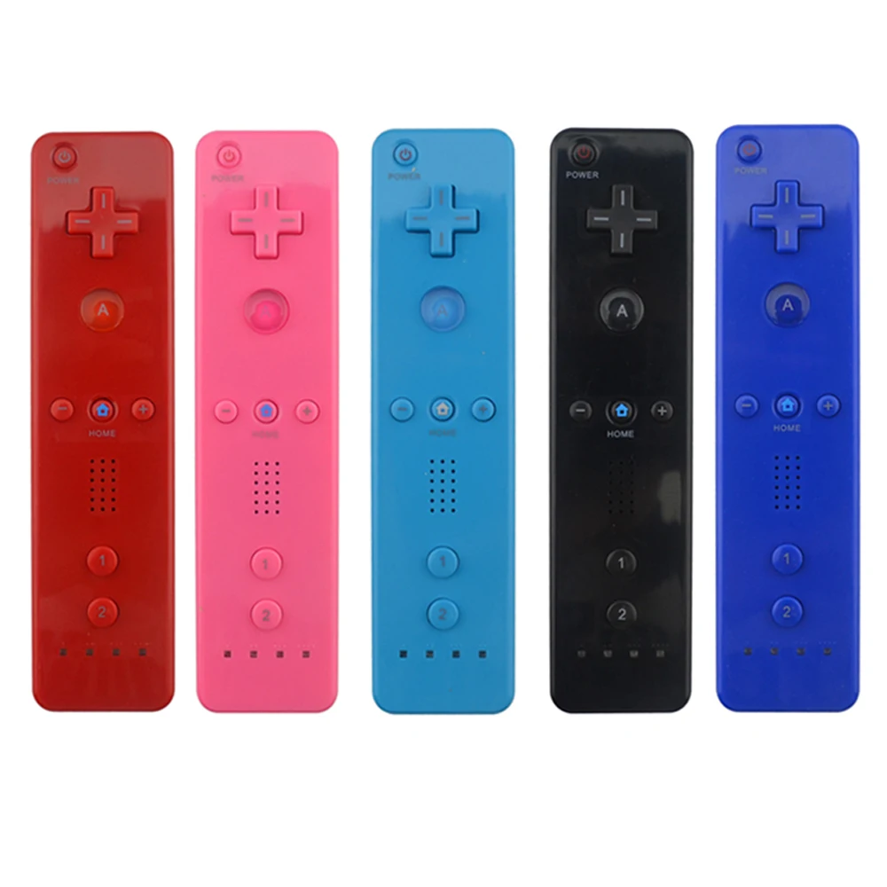 Remote Controller Gamepad for Nintendo Wii Console Game without Motion Plus black classic wired controller gamepad for nintendo wii wii u retail packed