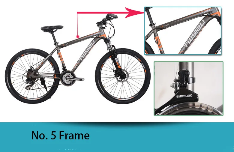 Sale Mountain Bike 26 Inches  24 Speed Double Disc Brake Hard Frame Multicolor Optional 10