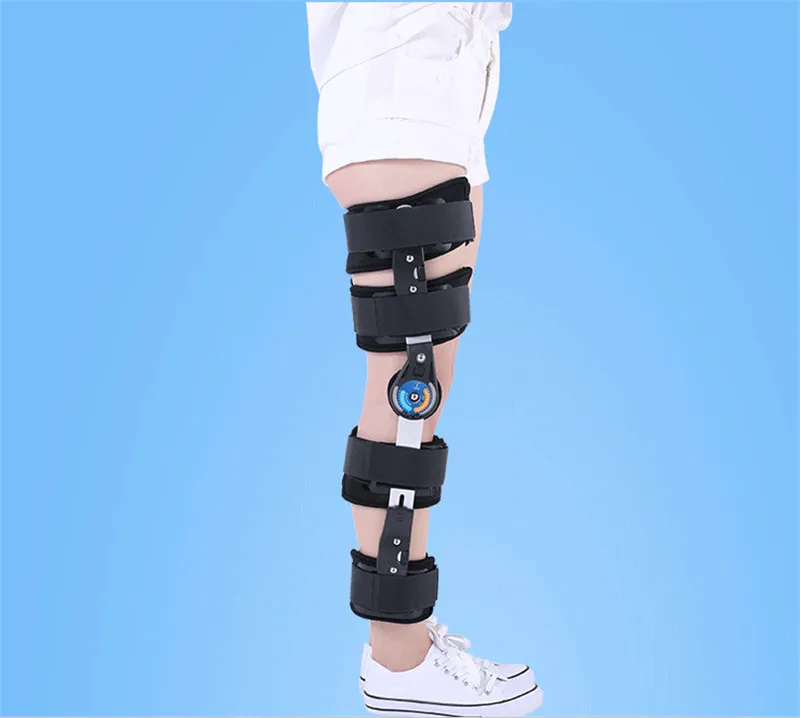 Шарнирное ПЗУ коленный поддерживающий бандаж колено Ортез шина для восстановления травм колена и снятия нагрузки на колено