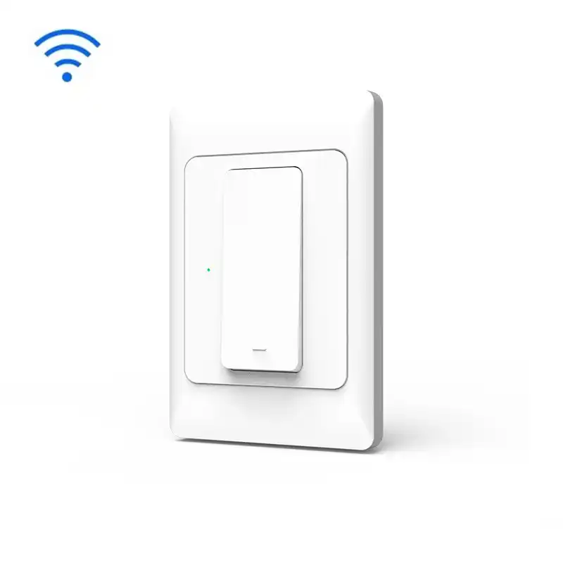 Interruptor De Luz De Pared Con Boton Pulsador Wifi De Tobago