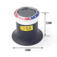 1 шт.-3X-4X-5 X-10 X Часовщик увеличительное стекло глаз ювелирные часы Ремонт(Air in