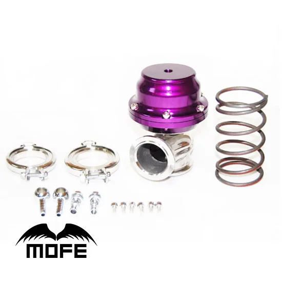 

Universal 44mm Unadjustable V-band External Turbo Wategate 8.7 & 13PSI Purple