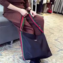 2018 BANGE novo ombro mensageiro saco Europeu Americano moda bolsas de nylon leve cor colisão selvagem sacos crossbody