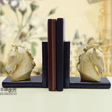 Элегантный антикварный книжный конец, модный винтажный книжный конец, классическое украшение, motou книжный конец