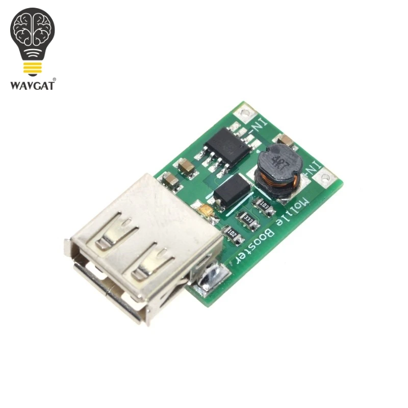 

5PCS/LOT DC 3V to 5V USB Output charger step up Power Module Mini DC-DC Boost Converter