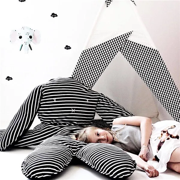 

Christmas Rabbit Blanket Climb Cover Kids Toy Sleeping Comforting INS Plush Sofa Bed Stuffed Birthday X'ams Gift play game floor