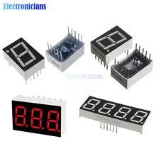 0.56inch LED display 7 Segment 1 Bit/2 Bit/3 Bit/4 Bit Digit Tube Red Common Cathode / Anode Digital 0.56 inch led 7segment