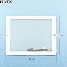 For iPad 3 A1403 A1416 A1430 9.7 Touch Screen Digitizer TP Glass Screen Front Glass Replacement n010 0551 t248 touch screen glass