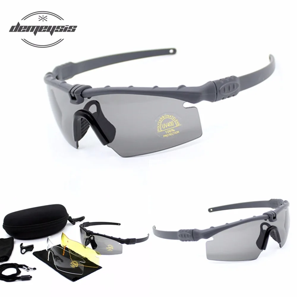 

High Quality Tactical Glasses Military glasses TR90 Polarized Paintball Shooting Goggles Outdoor Hiking Hunting Glasses