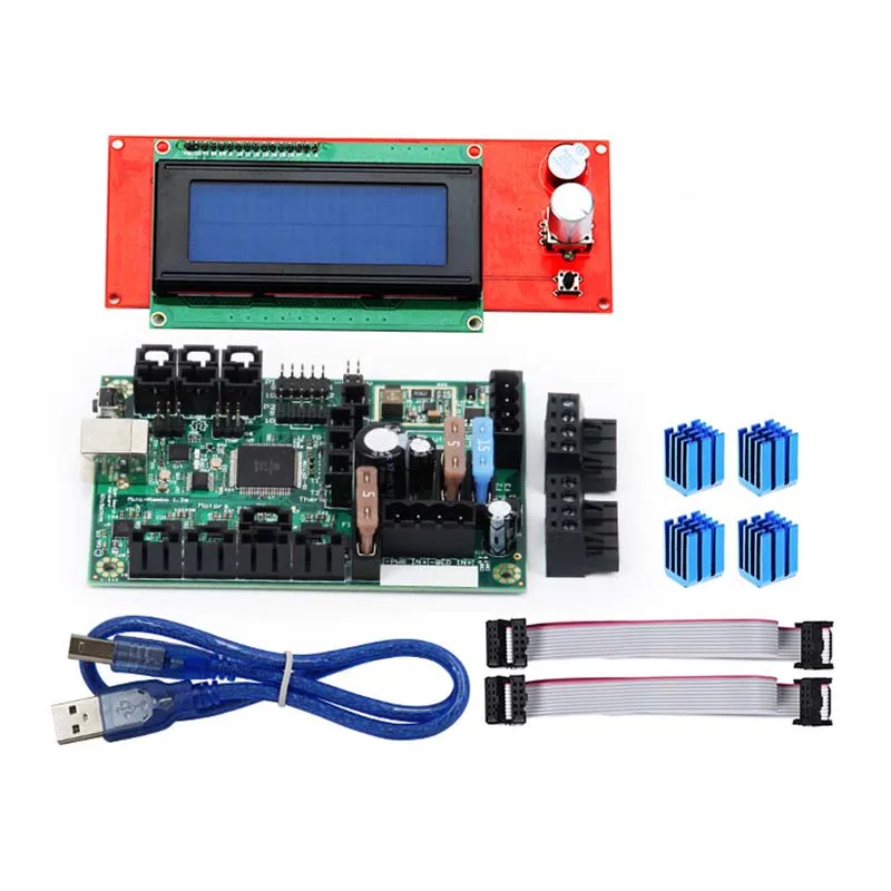 

New 3D Printer Accessories Mini-Rambo 1.3 Mainboard Set for Prusa i3 MK2