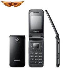 Samsung-teléfono móvil desbloqueado Original E2530, 2,0 pulgadas, FM, Bluetooth, JAVA, menú ruso y polaco, compatible con teléfono usado