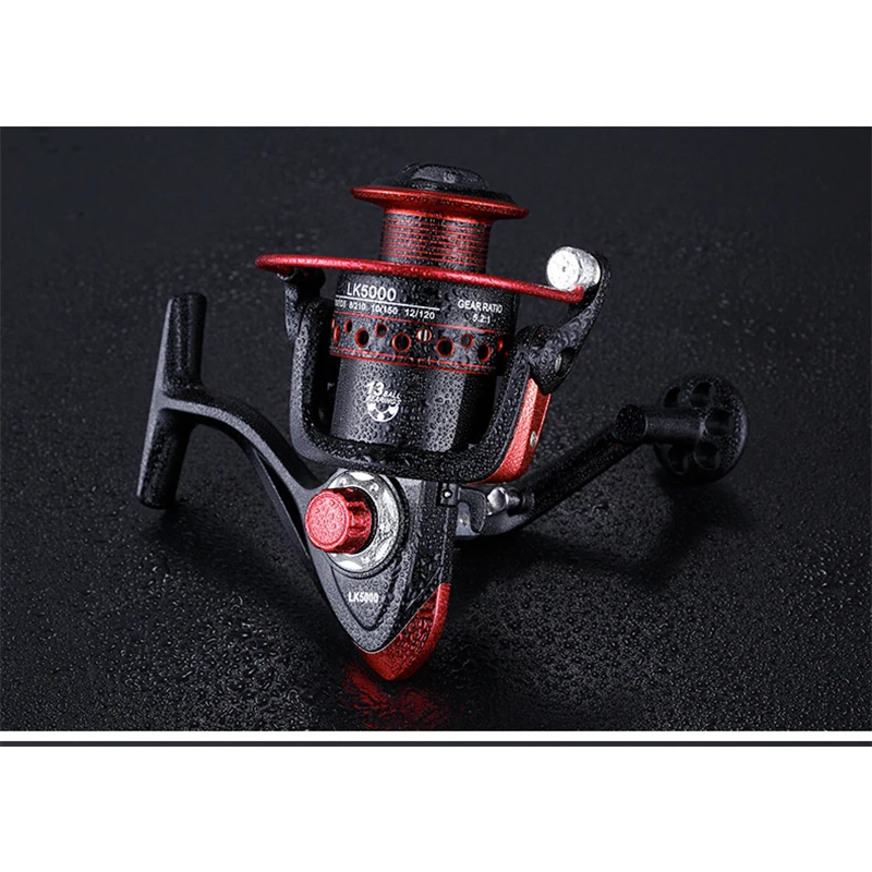 YUYU Metal Fishing Spinning Reel metal spool 2000 3000 4000 5000 6000 7000 13BB Ratio 5.2:1 bass carp Fishing reel brake 8kg YUYU Metal Fishing Spinning Reel metal spool 2000 3000 4000 5000 6000 7000 13BB Ratio 5.2:1 bass carp Fishing reel brake 8kg