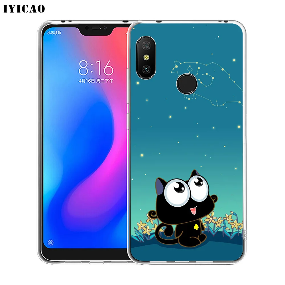 IYICAO Мягкий силиконовый чехол для телефона Xiaomi Redmi 4A 5A 6A Note 7 6 5 Pro Plus 4X
