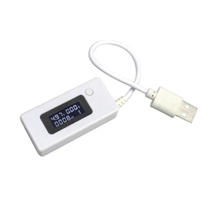 New Arrival LCD Micro USB Charger Battery Capacity Voltage Current