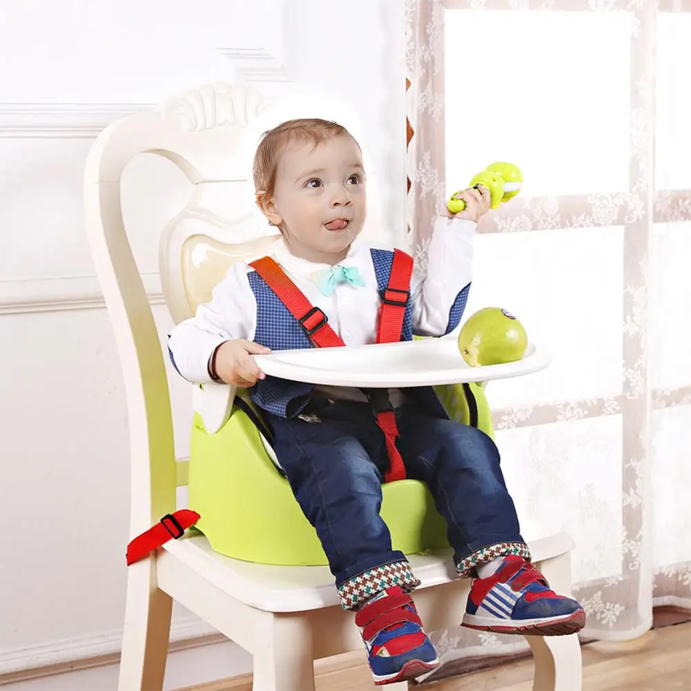 

Children's Dining Chair Portable Multifunctional Baby Child Dining Chair for Eating And Learning to Sit With Chair Cover