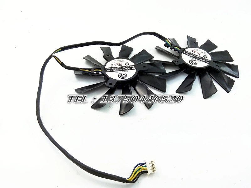 Новинка MSI R9-290X R9- 280X R9-270X PLD10010S12HH вентилятор графической карты | Компьютеры и офис
