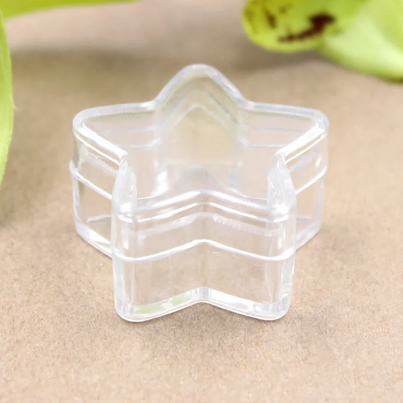 

5Pcs Pentagram Storage Bottles & Jars of Travel pill Jewelry Necklace Fishing gear Electronic materials Storage Box Size 31x17MM