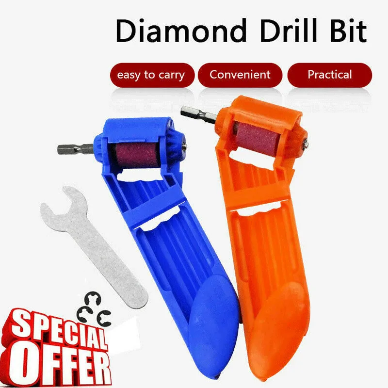 

Diamond Drill Bit Sharpening Tool Portable Drill Corundum Grinding Wheel Power