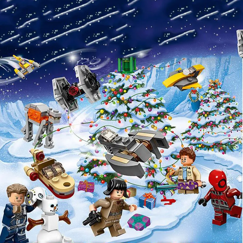 

Bela 11013 Star Wars Advent Calendar Thanksgiving Building Block Bricks Toys Compatible With Legoings Star Wars 75213 Christmas