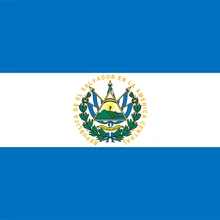 El флаги Сальвадора 3ftx5ft Баннер полиэстер 100D Металлическая петля для флага
