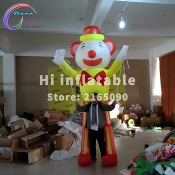 

Custom make walking costume inflatable clown cartoon puppet