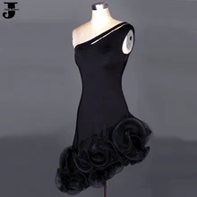 Латинской платье для танцев Для женщин/девочек платье для танца Конкурс платье для Танцы Roupa De гинастика Vestido Baile Latino