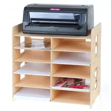 1 шт. A4A3 шкафчики для хранения документов(ремесленных деревянный Рабочий стол Скоба для принтера древесины толстом каблуке B092