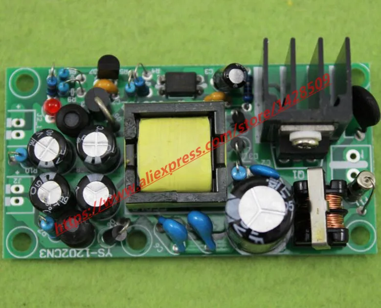 

AC-DC Switching power supply module Buck Converter Step Down Module Dual Output 12V 1A/ 5V 1A dual output voltage regulator