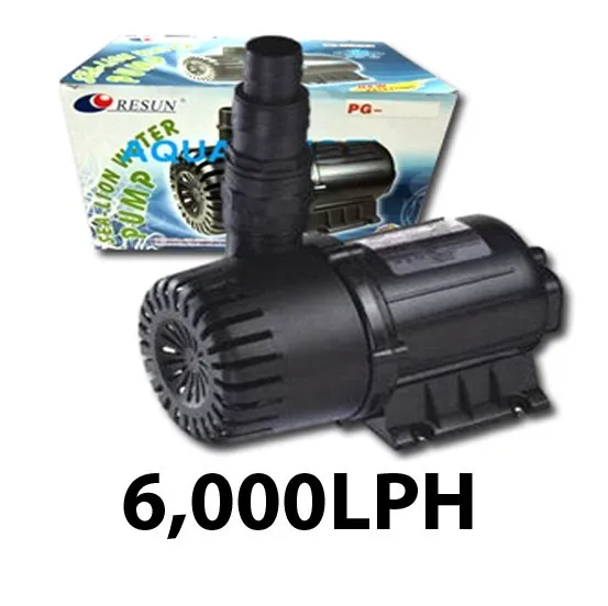 Resun PG 6000 150W 6000L/H Aquarium Submersible Pump Garden Pond Water
