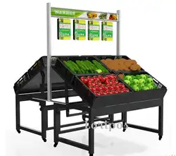 Полка для супермаркета для фруктов для овощей, стеллаж для хранения фруктов, удобная полка для хранения, съемная полка для шкафа, не включая