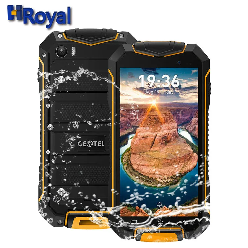 Оригинальный geotel A1 IP67 Водонепроницаемый противоударный 4.5 &quotСмартфон Android 7.0