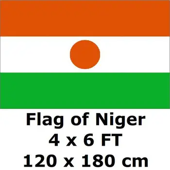

Niger Flag 120 x 180 cm 100D Polyester Large Big Nigerien Flags And Banners National Flag Country Banner