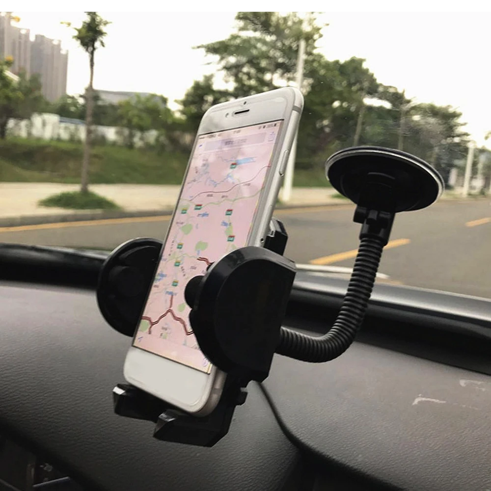 Adjustable 360 Degree Rotation Car Windshield Car Holder Support Mobile