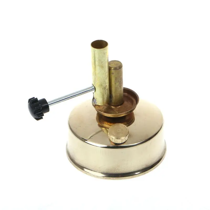 Brass 275g Alcohol Light Blowing Tube Golden Heating Burner Torch Alcohol Explosion Laboratory Equipment 150ml